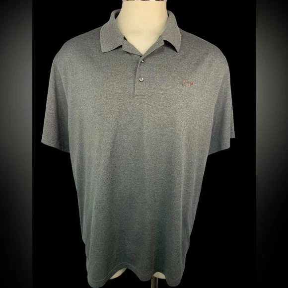 Greg Norman Play Dry Gray Short Sleeve Golf Shirt Men’s 3XL - Picture 1 of 3
